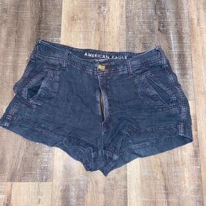 Cute washed black shorts from American Eagle